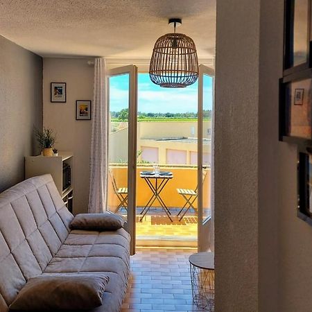 Coquet studio avec belle terrasse Appartamento La Londe-les-Maures Esterno foto