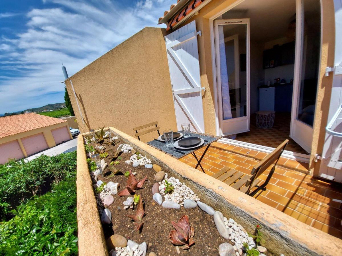 Coquet studio avec belle terrasse Appartamento La Londe-les-Maures Esterno foto